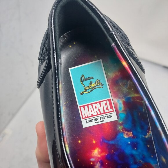 CHRISTIAN LOUBOUTIN Marvel WOMENS The Amazing Loubi Loafer Shoe - Picture 4 of 11